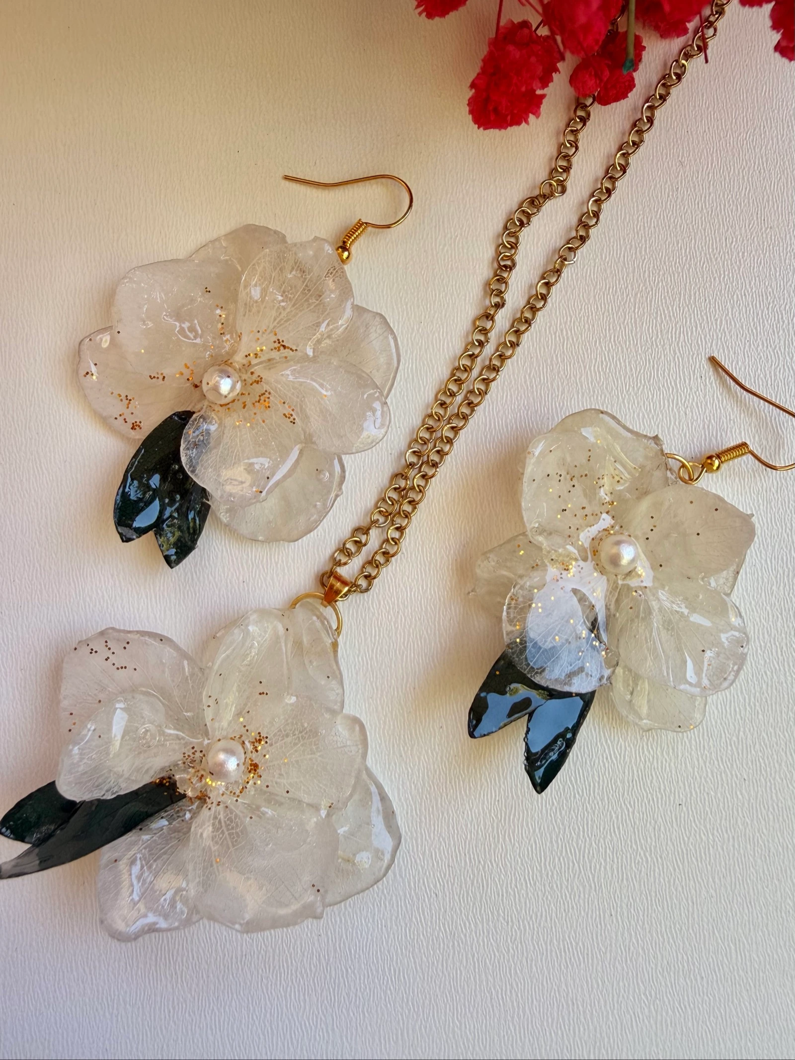 Ketting met oorbellen – photo 4